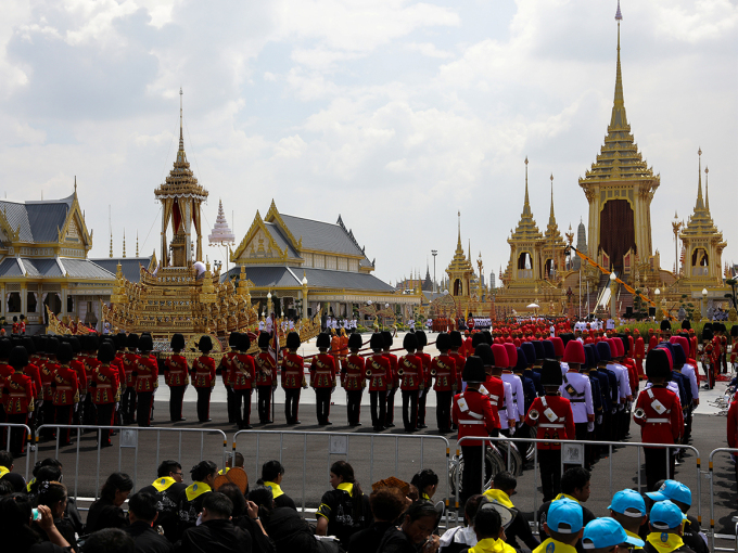 Funeral ceremony for King Bhumibol of Thailand. Photo: REUTERS/Athit Perawongmetha 